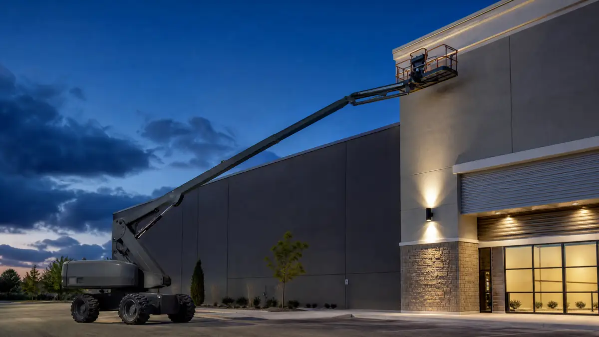 Boom Lifts jobsite access in Tallahassee