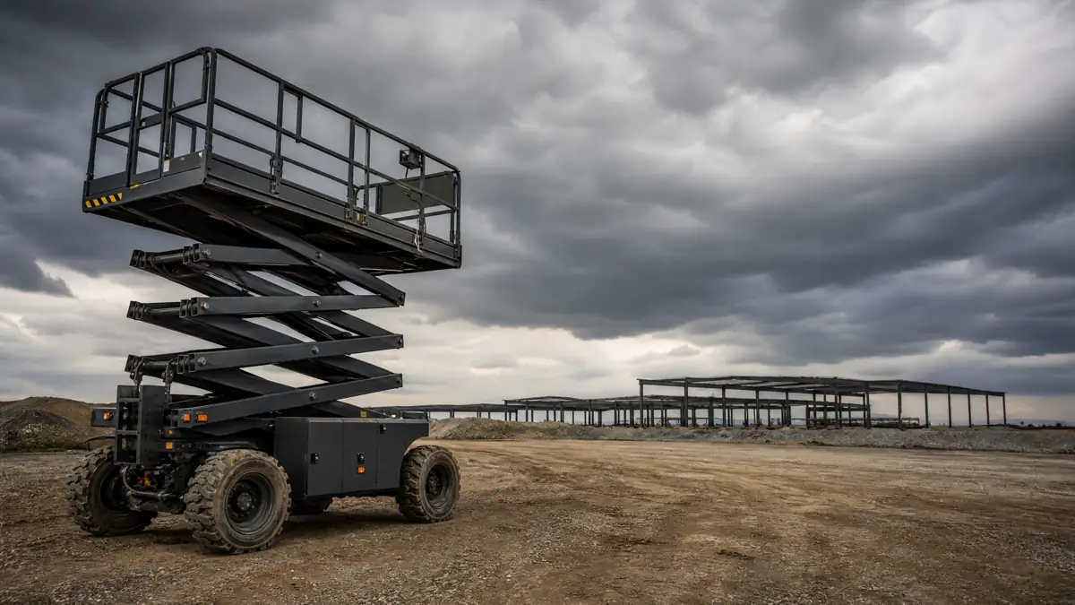 Rough Terrain Scissor Lifts jobsite access in Tallahassee